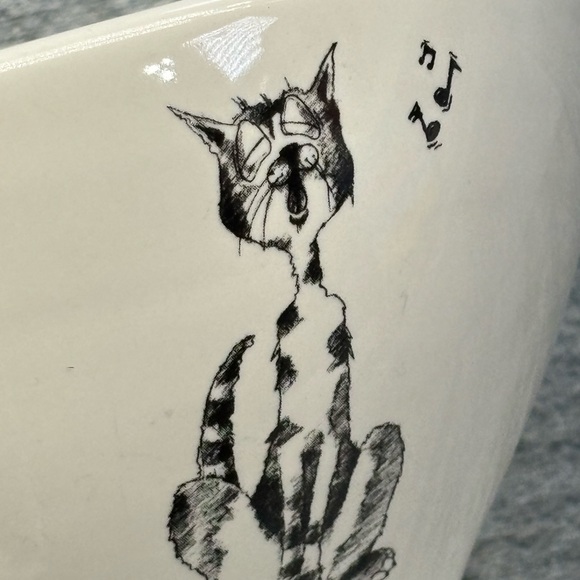 Cats Of Paris Kiss That Frog Cleen Hector The Tenor Bowl Hector Le Tenor - Picture 7 of 9